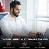 4 - Naturyz Men's Sport Daily Multivitamin 60 Tablets & ZMA Plus 60 Tablets Combo, 2 Piece(s)/Pack Unflavoured