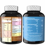 2 - Naturyz Men's Sport Daily Multivitamin 60 Tablets & ZMA Plus 60 Tablets Combo, 2 Piece(s)/Pack Unflavoured
