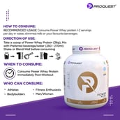 4 - Proquest Raw Power Whey Protein, 4.4 lb Milk Chocolate