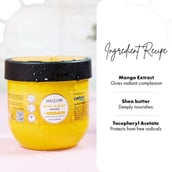 5 - Meglow Body Yogurt, 200 ml Mango for Instant Hydration