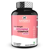2 - Naturyz Triple Strength L-Arginine Complex 3600mg, 60 tablet(s)