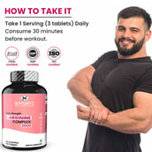 8 - Naturyz Triple Strength L-Arginine Complex 3600mg,  90 tablet(s) 