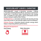 3 - MuscleBlaze Liquid L-Carnitine, 300 ml Lemon Lime