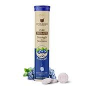 1 - Upakarma Ayurveda Pure Shilajit Strength & Stamina Flavour Blueberry, 20 tablet(s)