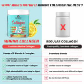 6 - Naturyz Marine Collagen Skin X5, 240 g Lemon