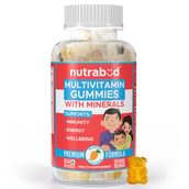 1 - Nutrabud Multivitamin Gummies with Minerals, 60 gummies Mango