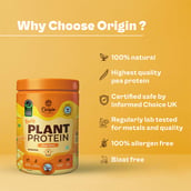 3 - Origin Nutrition Plant Protein, 0.63 lb Mango Mania