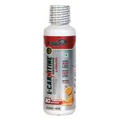 1 - Muscle Garage L-Carnitine 3500mg Liquid, 450 ml Orange Blast