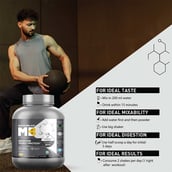 MuscleBlaze Biozyme Whey Protein, 4.4 lb Kesar Kulfi