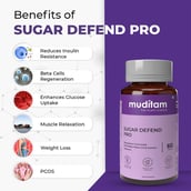 3 - Muditam Sugar Defend Pro, Unflavoured (Pack of 3) 60 tablet(s)