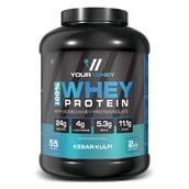 1 - YourWhey 100% Whey Protein, 4.4 lb Kesar Kulfi