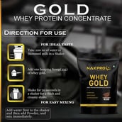 5 - Nakpro Whey Gold Protein Concentrate, 2.2 lb Chocolate with Creatine Monohydrate 0.22 lb Unflavoured