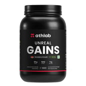 1 - Athlab Unreal Gains, 2.2 lb Strawberry Smooth