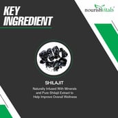 7 - NourishVitals Shilajit, 60 veggie capsule(s)