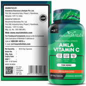 5 - NourishVitals Amla Vitamin C, 60 veggie capsule(s) Unflavoured