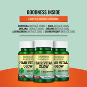 5 - Morpheme Remedies Hair Vital Glow Extract (500 mg), 60 veggie capsule(s) Unflavoured
