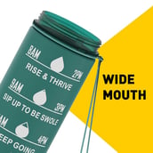 8 - MuscleBlaze Sipper Water Bottle, Ocean Green 1 L