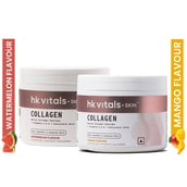 HealthKart HK Vitals Skin Radiance Collagen 100g Orange & Watermelon Pack
