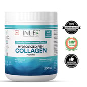 10 - INLIFE Hydrolyzed Fish Collagen Peptides, 200 g Unflavoured (Clinically Proven Japanese Type 1)