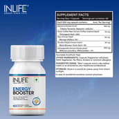 7 - INLIFE Energy Booster, 60 capsules