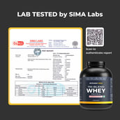 Nutrabay Gold Tri-Blend Whey Protein, 4.4 lb Strawberry Milkshake