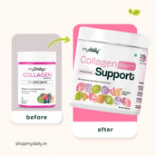 1 - myDaily Collagen Support, 250 g Chocolate