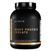 1 - Kaged Muscle Whey Protein Isolate, 3 lb Chocolate Peanut Butter