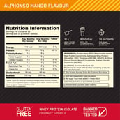 12 - ON (Optimum Nutrition) Gold Standard 100% Whey Protein, 2 lb Alphonso Mango
