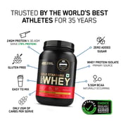 2 - ON (Optimum Nutrition) Gold Standard 100% Whey Protein, 2 lb Alphonso Mango