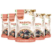 1 - TOKU MOKU Nashta Healthy Mixed Nuts with Dry Fruits, Salty Mix (Pack of 5) 84 g