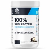 1 - Muscle Trail 100% Whey Protein Concentrate,  2.2 lb  Cookies & Cream 