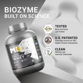 4 - MuscleBlaze Biozyme Performance Whey, 4.4 lb Rocky Road Fudge
