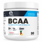1 - Muscle Trail BCAA, 0.49 lb 30 Servings Pineapple