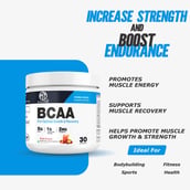 4 - Muscle Trail BCAA, 0.49 lb 30 Servings Strawberry Kiwi