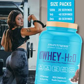 7 - Myfitness 100% WHEY-H2O,  4.4 lb  Rich Chocolate 