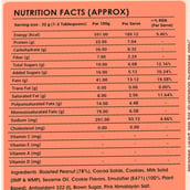 3 - Ketones Peanut Butter, 500 g Cream & Cookies