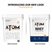 2 - AS-IT-IS Nutrition ATOM Whey Protein with Enzymes, 8.8 lb Double Rich Chocolate