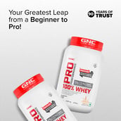 5 - GNC Pro Performance 100% Whey Protein,  2 lb  Mawa Kulfi 