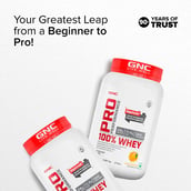 5 - GNC Pro Performance 100% Whey Protein, 2 lb Mango Smoothie