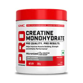 10 - GNC Pro Performance 100% Whey 4 lb & Creatine Monohydrate 0.55 lb Combo, 2 Piece(s)/Pack Cookie & Cream & Unflavoured