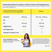5 - Vaamveda Vitamin B12 & Vitamin D3 K2 Combo, 60 tablet(s) Unflavoured