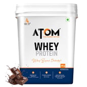 AS-IT-IS Nutrition ATOM Whey Protein with Enzymes, 8.8 lb Double Rich Chocolate