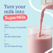 7 - Supermilk Gritzo Growth+ for Boy/Girl 2 to 6 years,  400 g  Strawberry