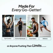 3 - Miduty 5X Clean Aminos BCAA + EAA + Creatine + Taurine, 420 g 30 Servings Unflavoured