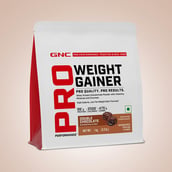 8 - GNC Pro Performance Weight Gainer, 2.2 lb Double Chocolate