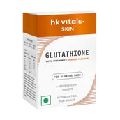 HealthKart HK Vitals Glutathione Effervescent Orange 10 Tabs