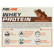 9 - Fuel One Whey Protein Powder, 2 lb Rich Chocolate