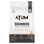 1 - AS-IT-IS Nutrition ATOM Beginners Whey Protein, 2.2 lb Mango Fusion