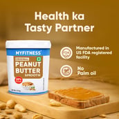 4 - Myfitness by brnd.me Original Peanut Butter, 1.25 kg Smooth