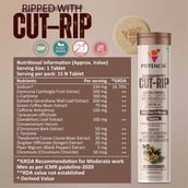 2 - Potencia Cut-Rip Effervescent Lemon Cinnamon, 15 tablet(s)